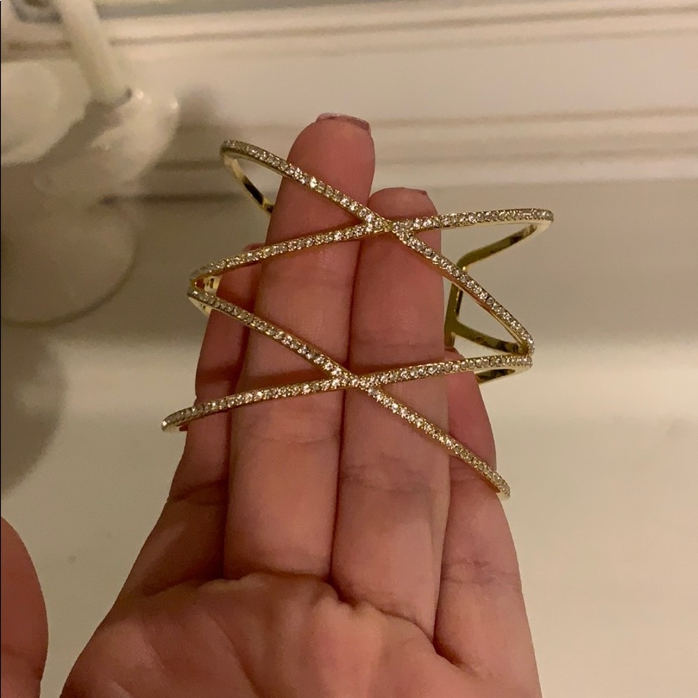Baublebar gold bracelet unworn without tags